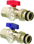 Isolation Valve with Thermometer
