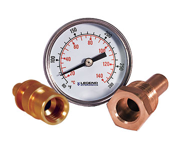 Temperature Gauge with Thermowell