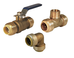 Legend Insta-Loc II™ Ball Valves and Fittings