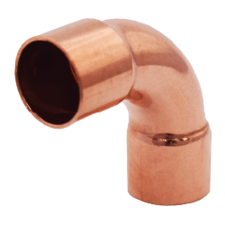 WROT Copper Fittings 90 Degree Long Turn Elbows