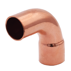 WROT Copper Fittings 90 Degree Long Turn Street Elbows