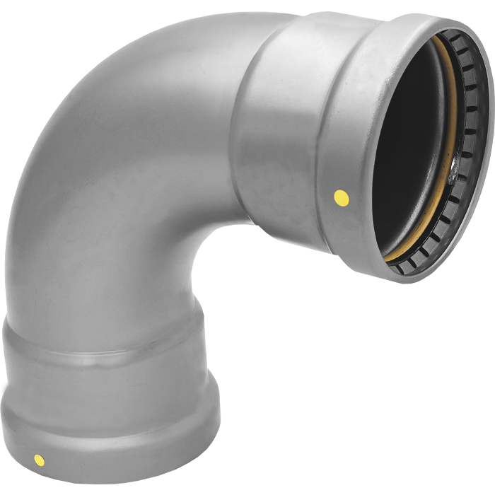 Image of 90° CSG Lrg. Press Elbow