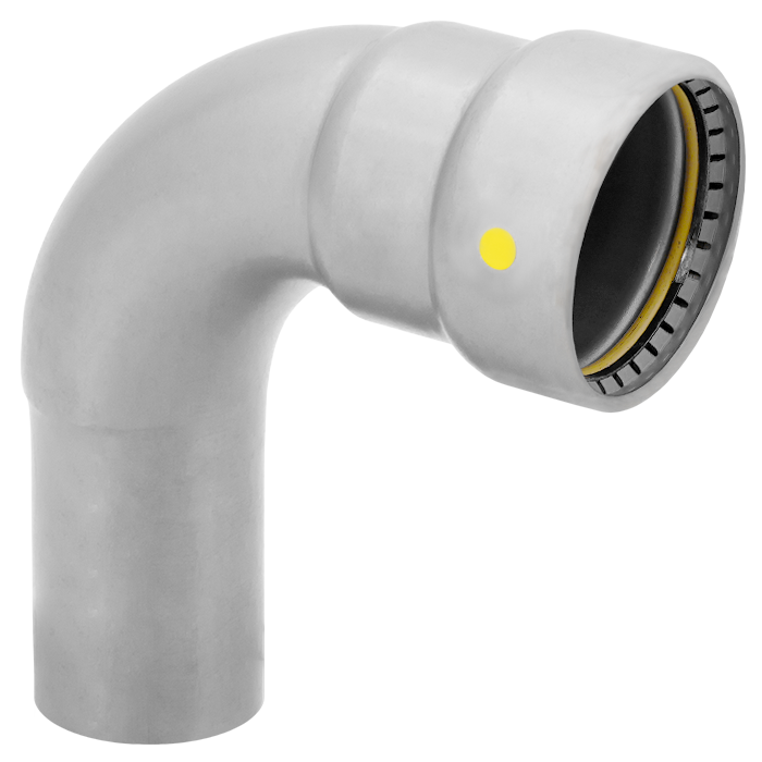 Image of 90° CSG Lrg. Press St. Elbow