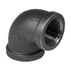 PR-Series Class 150 Malleable Black Iron 90° Elbow