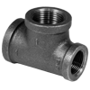 PR-Series Class 150 Malleable Black Iron Reducing Tee