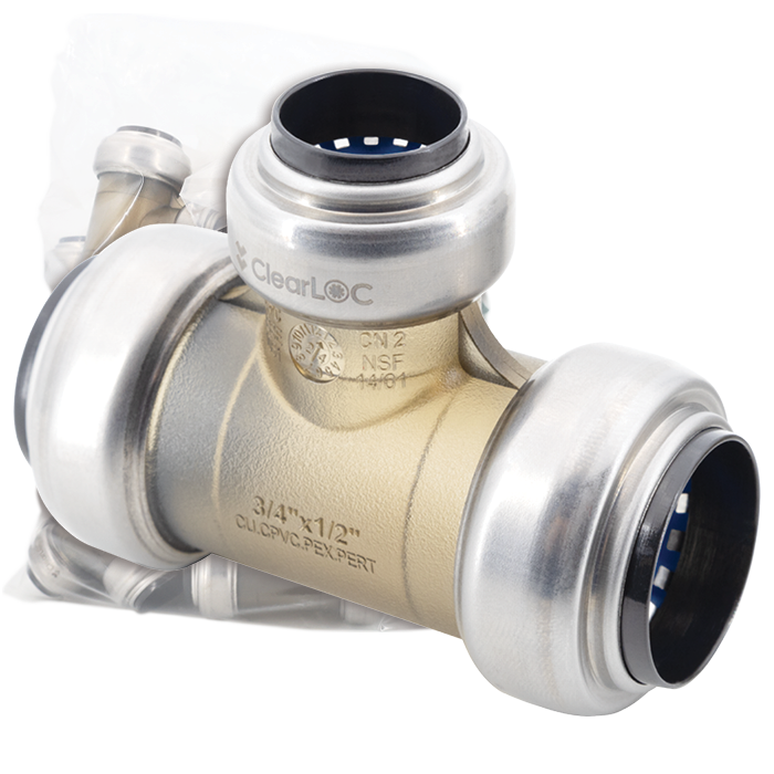 Image of ClearLOC Reducing Tee BP