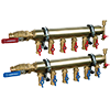 High Capacity Brass Bar Manifold Press Kit with LegendPress Isolation Valves