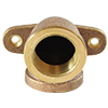 NL Brass FNPT Drop Ear Elbow
