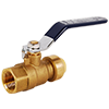 Insta-Loc II No Lead DZR Forged Brass Push Fit x FNPT Ball Valve