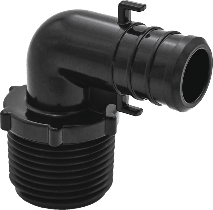 Image of PPSU Crimp PEX x MNPT Elbow