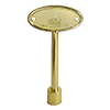 Polished Brass Log Lighter Key