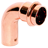 LegendPress Copper 90° Press x FTG Long Turn Street Elbow