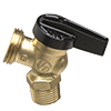 Forged Brass 1/4-Turn Ball Valve Boiler Drain