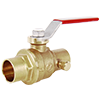 No Lead Forged Brass Full Port Ball Valve with Drain