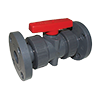 UPVC Flanged True Union Ball Valve