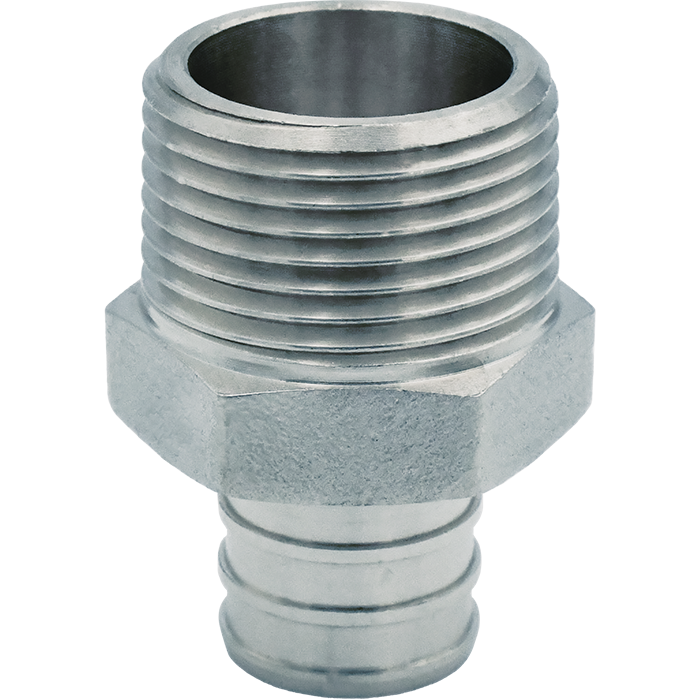 Image of SS F1807 PEX x MNPT Adapter