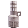 .304 Stainless Steel Reducing Rope Insert x MNPT Adapter