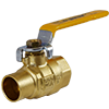 Forged Brass Full Port FNPT x Sweat Ball Valve