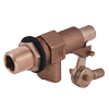 Cast Bronze MNPT x Plain Float Valve