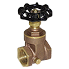 Forged Brass Gate Valve with Drain