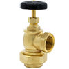 Yellow Brass Steam Convector Angle Valve